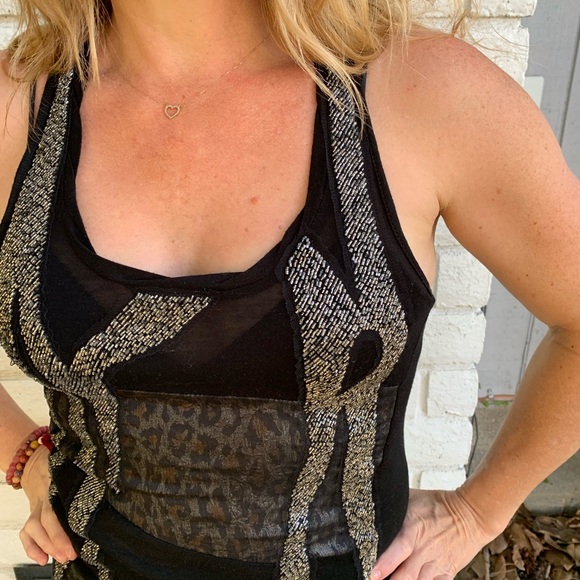 Miss Me Black Tank Dress - Picture 2 of 5